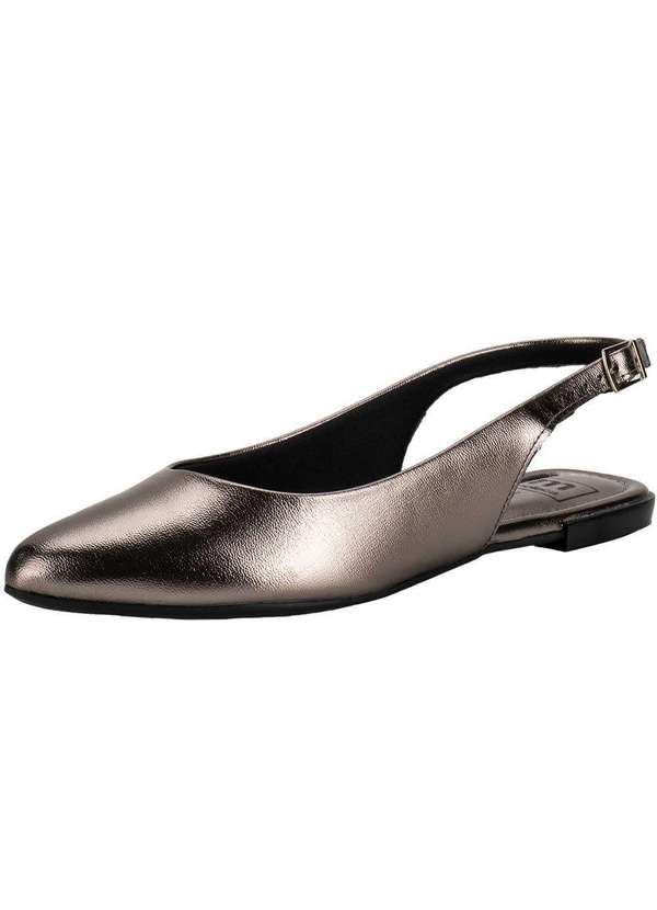 Moleca - Sapato Feminino Mule Moleca 5444330 - Grafite