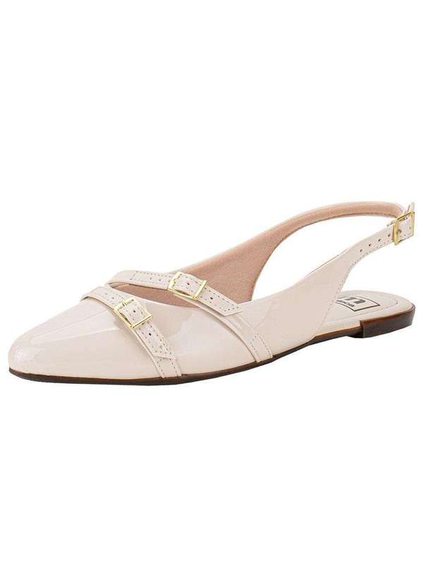 Moleca - Sapato Feminino Mule Moleca 5444332 - Marfim