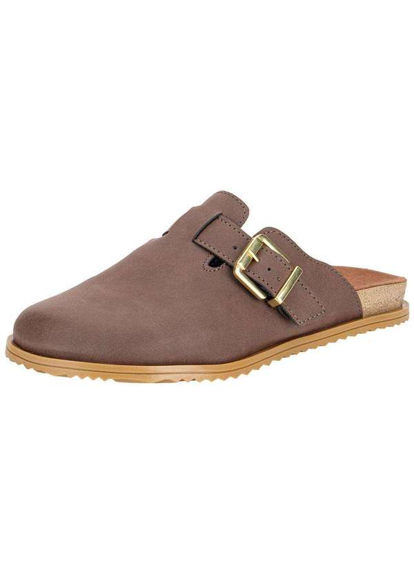 Moleca - Sapato Feminino Mule Moleca 5743209 Chocolate