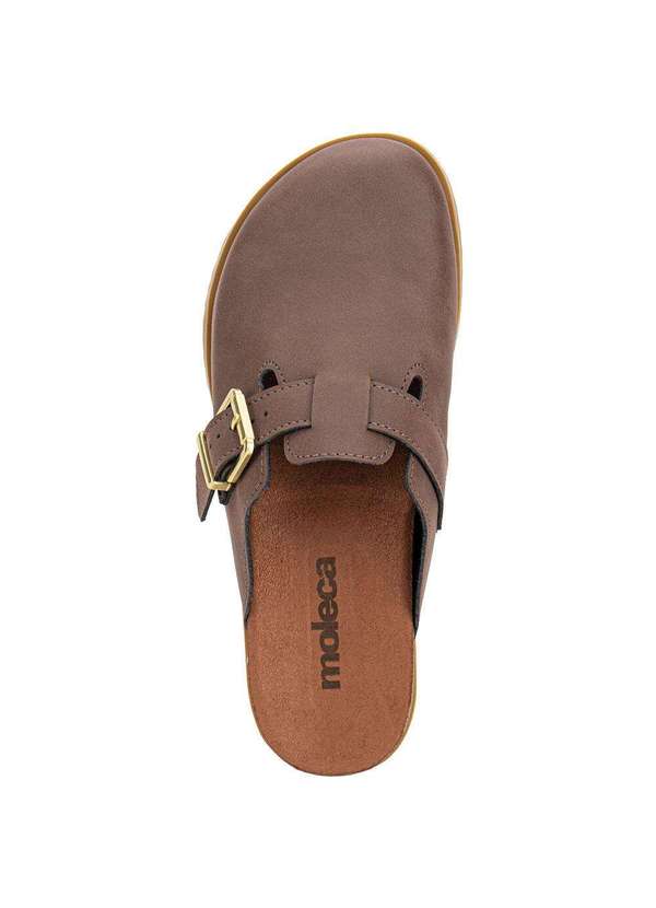 Moleca - Sapato Feminino Mule Moleca 5743209 Chocolate 5