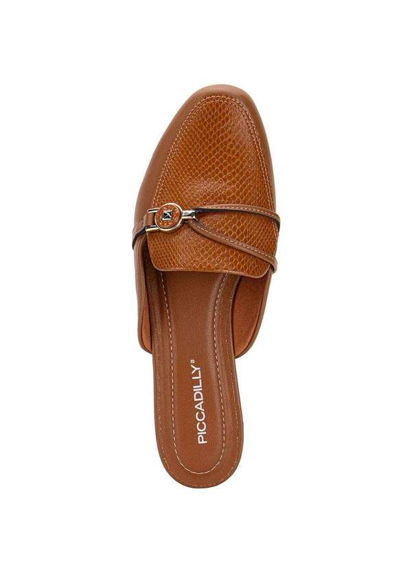 Piccadilly - Sapato Feminino Mule Piccadilly 250264 Caramelo 5