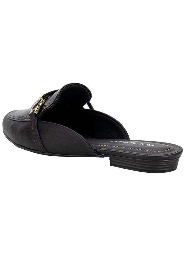 Piccadilly - Sapato Feminino Mule Piccadilly 250264 Preto 3