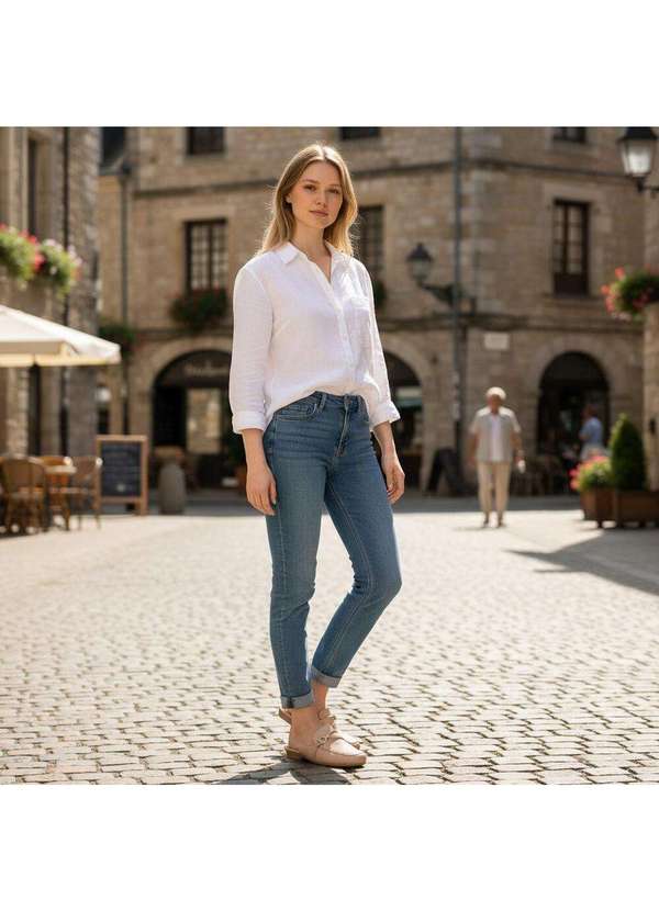 Piccadilly - Sapato Feminino Mule Piccadilly 250264 Bege 2