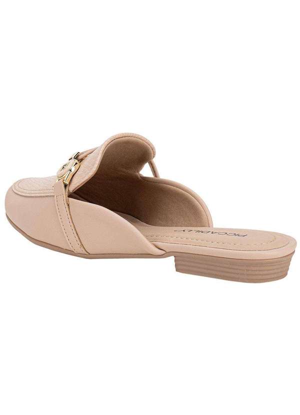 Piccadilly - Sapato Feminino Mule Piccadilly 250264 Bege 3