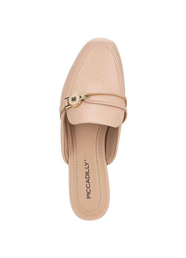 Piccadilly - Sapato Feminino Mule Piccadilly 250264 Bege 5