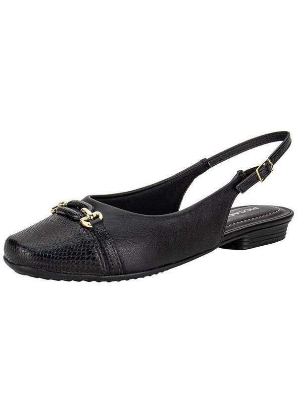 Sapato Feminino Mule Piccadilly 250269 Preto - Clovis Calcados