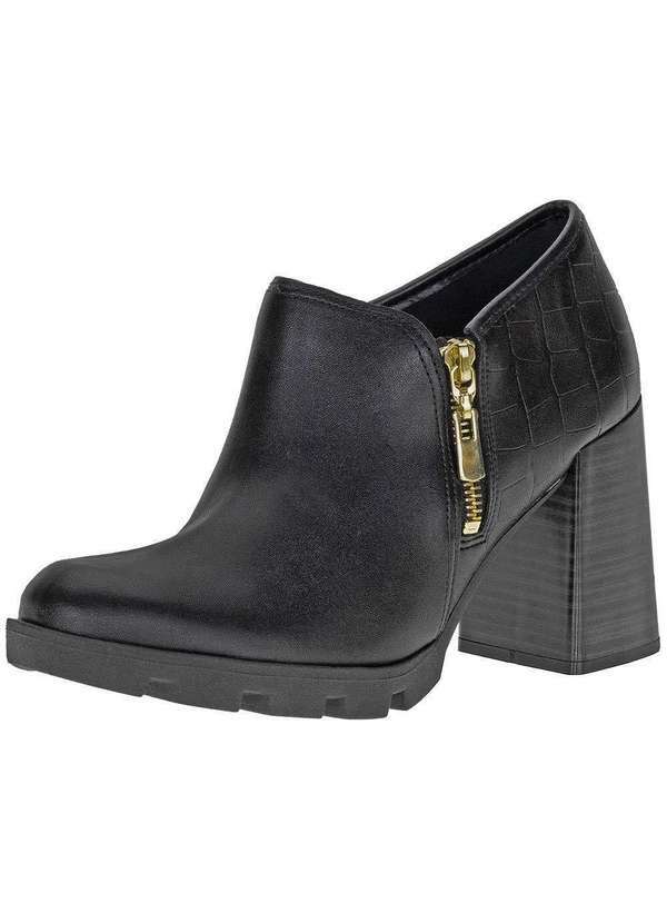 Beira Rio - Sapato Feminino Salto Alto Beira Rio - 4251306 - Preto