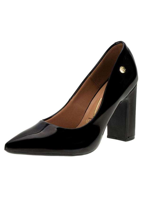 Vizzano Sapato Feminino Salto Alto Vizzano 1285400 Verniz/Preto - Main Image