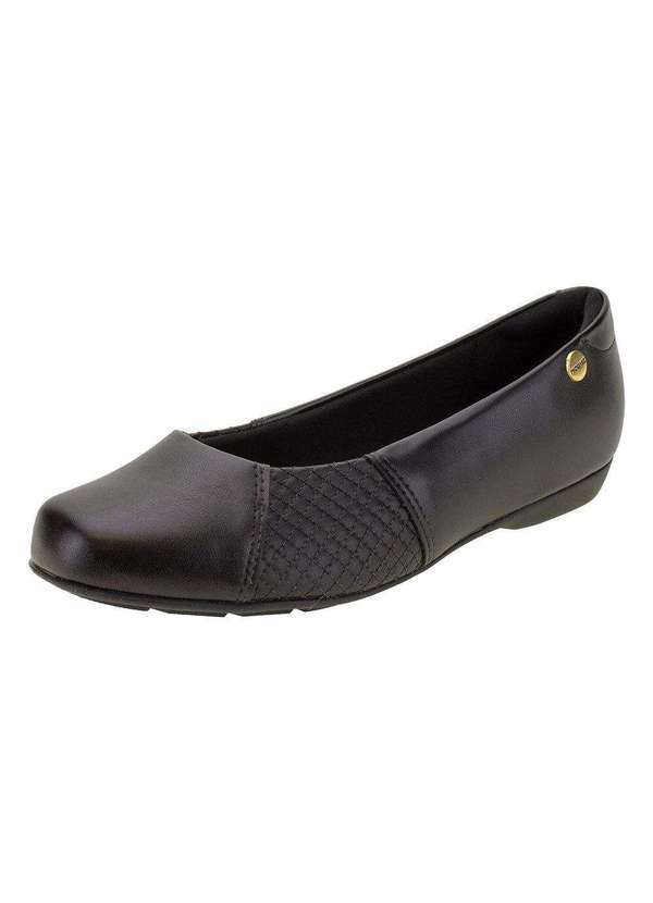 Modare - Sapato Feminino Salto Baixo Modare - 7016457 - Preto