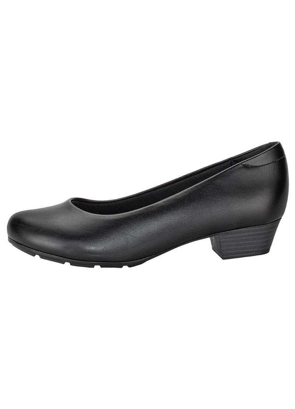 Modare - Sapato Feminino Salto Baixo Modare - 7032400 - Preto 2