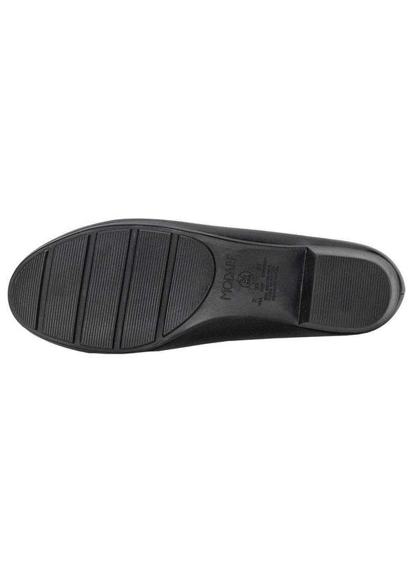 Modare - Sapato Feminino Salto Baixo Modare - 7032400 - Preto 4
