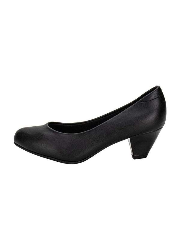 Modare - Sapato Feminino Salto Cone Modare 7005500 - Preto 02 2