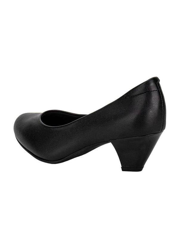 Modare - Sapato Feminino Salto Cone Modare 7005500 - Preto 02 3