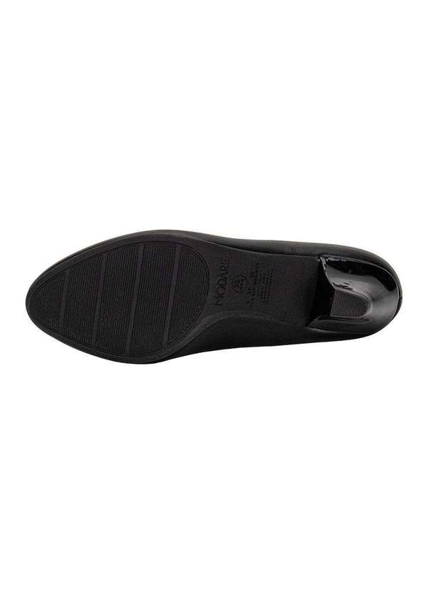 Modare - Sapato Feminino Salto Cone Modare 7005500 - Preto 02 4