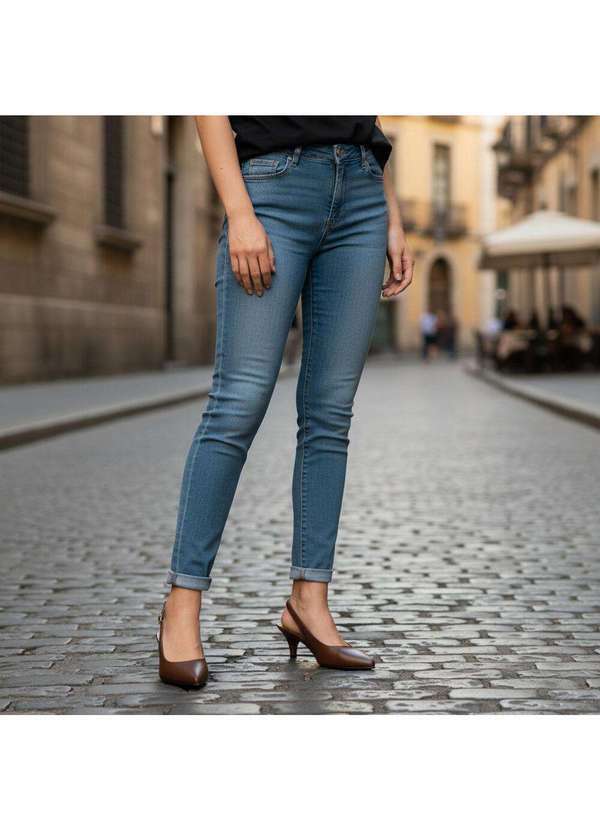 Beira Rio - Sapato Feminino Salto Fino Beira Rio 40761310 Café 2