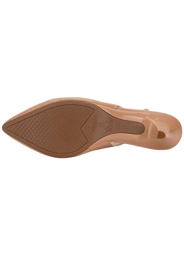 Beira Rio - Sapato Feminino Salto Fino Beira Rio 40761310 Salmão 4