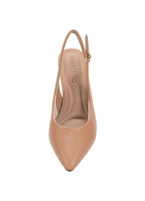 Beira Rio - Sapato Feminino Salto Fino Beira Rio 40761310 Salmão 5