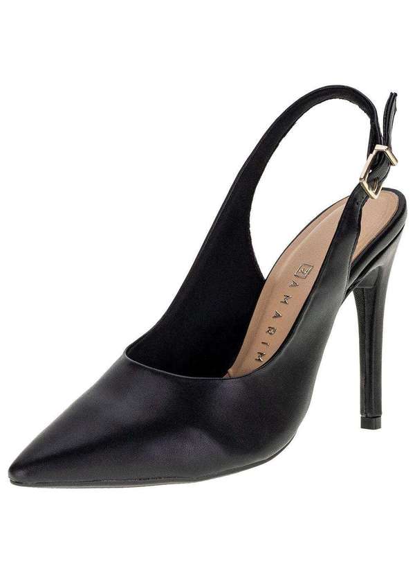 Sapato Feminino Sapato De Salto Fino Preto Sapatos Para Mulher Em