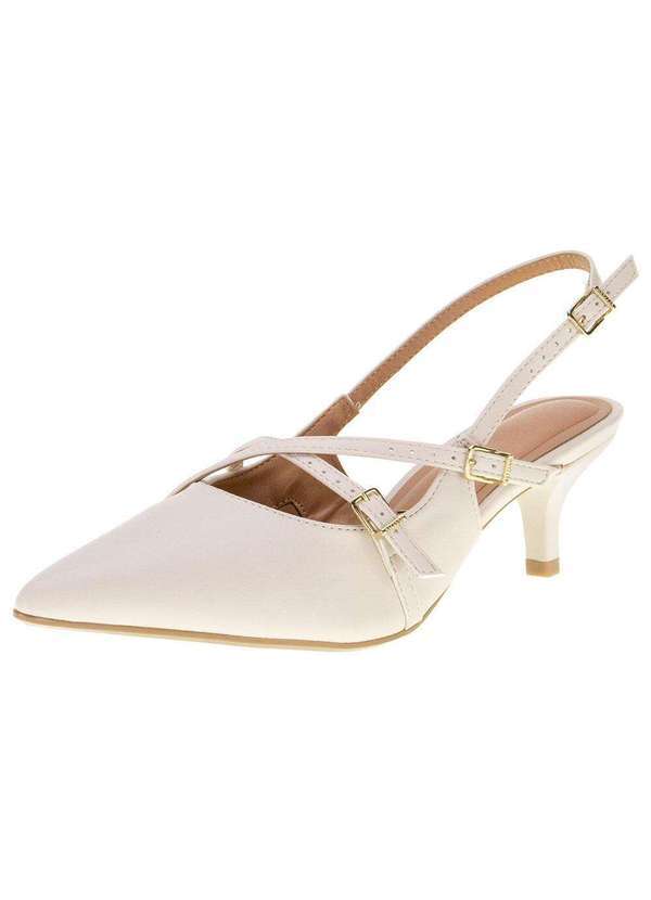 Vizzano - Sapato Feminino Salto Fino Vizzano 1122885 - Marfim