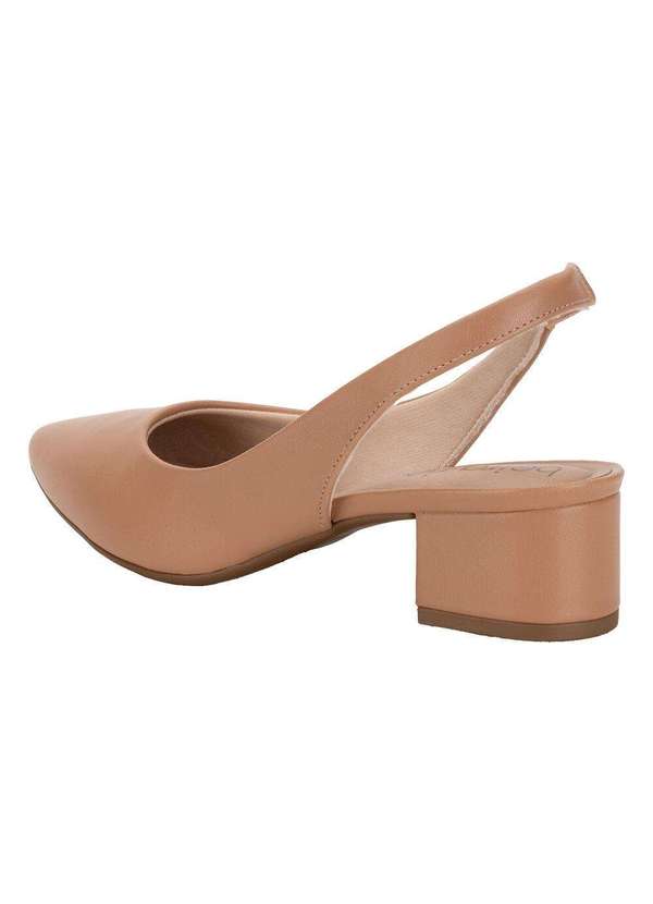 Beira Rio - Sapato Feminino Salto Grosso Beira Rio 4182220 - Salmão 01 3