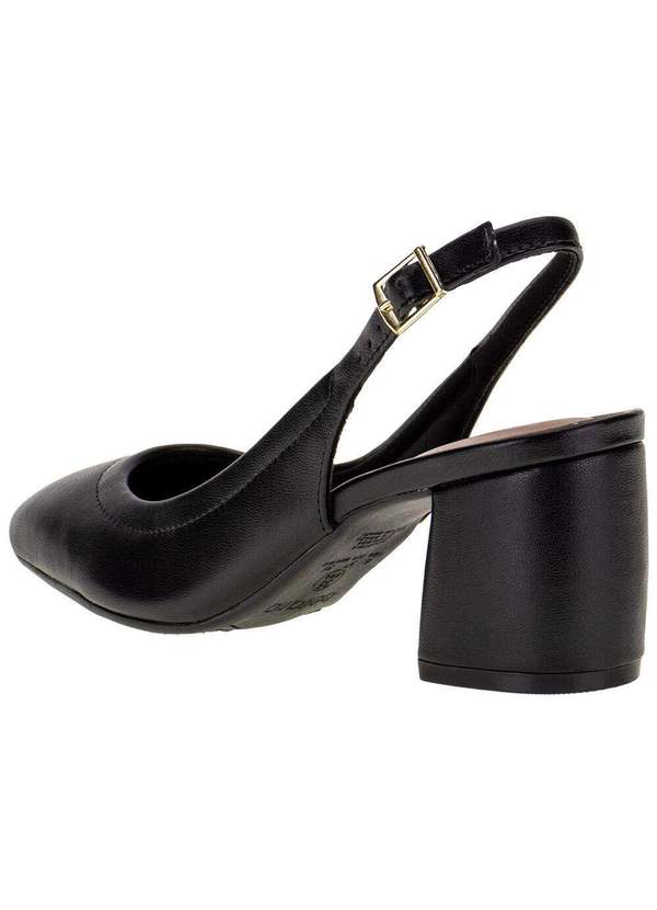 Beira Rio - Sapato Feminino Salto Grosso Beira Rio - 4304101 - Preto 3