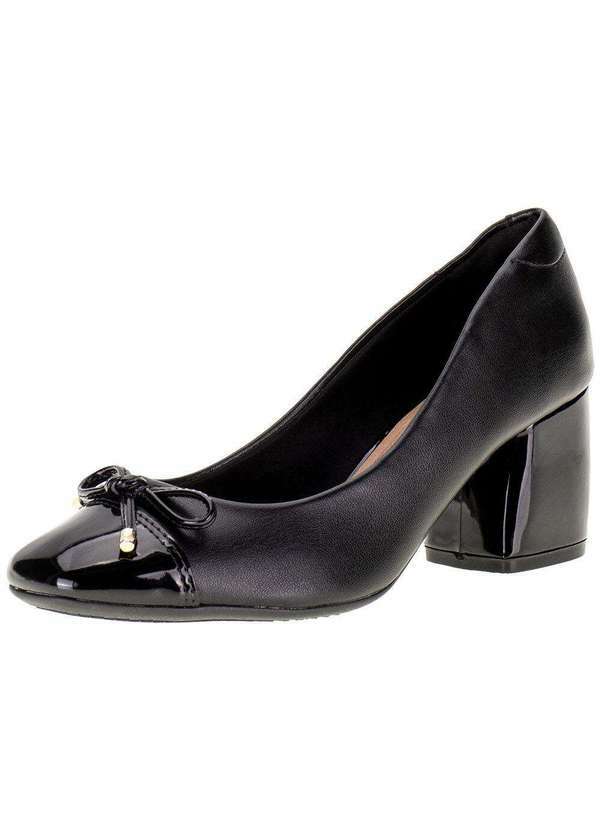 Beira Rio - Sapato Feminino Salto Grosso Beira Rio - 4304102 - Preto