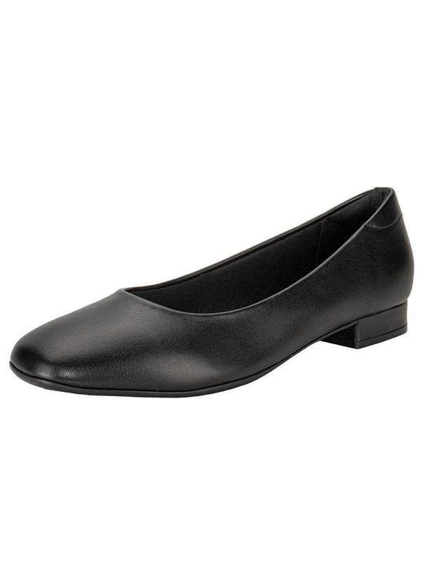 Beira Rio - Sapato Feminino Salto Grosso Beira Rio 4318100 - Preto