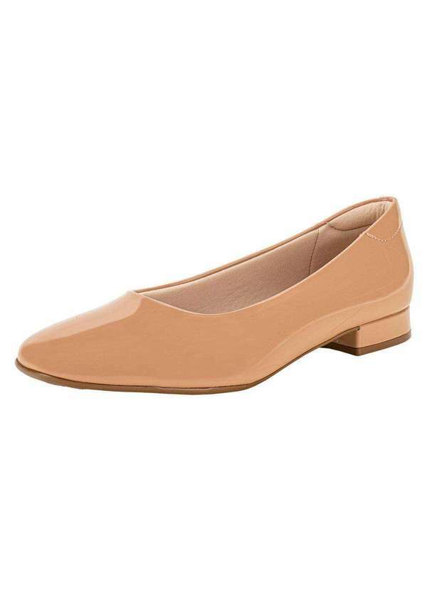 Beira Rio - Sapato Feminino Salto Grosso Beira Rio 4318100 - Salmão