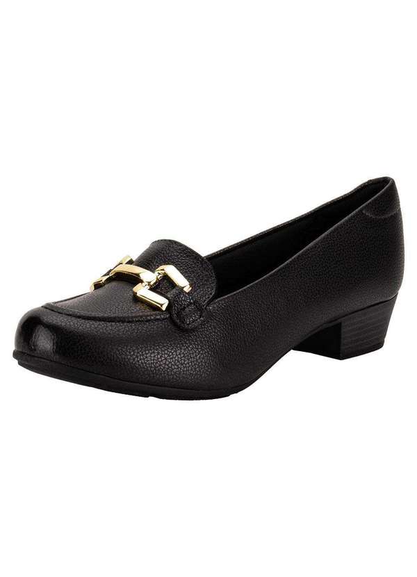 Modare - Sapato Feminino Salto Grosso Modare 7032542 - Preto