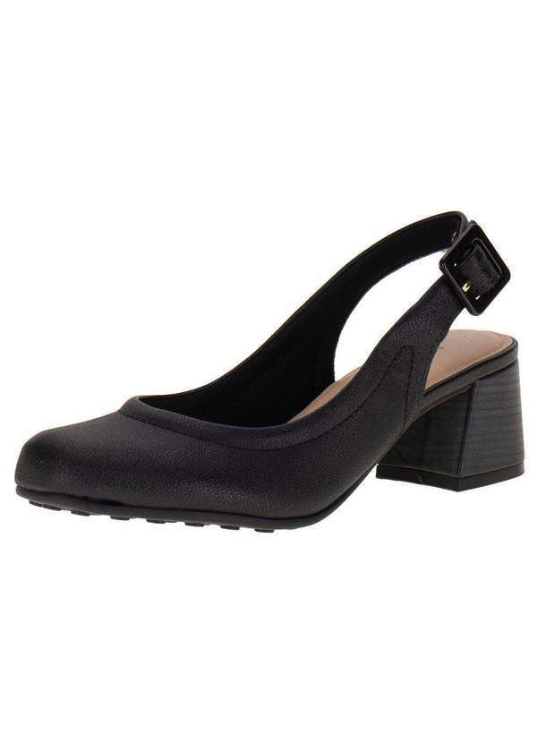 Modare - Sapato Feminino Salto Grosso Modare - 7373102 - Preto