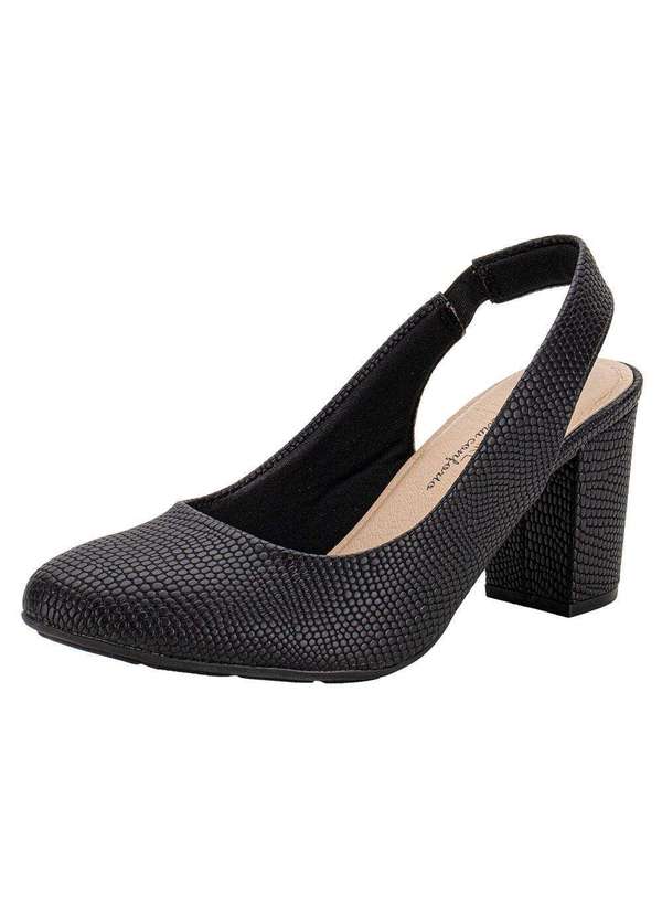 Modare - Sapato Feminino Salto Grosso Modare 7377120 - Preto 1