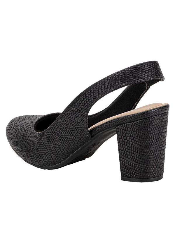 Modare - Sapato Feminino Salto Grosso Modare 7377120 - Preto 3