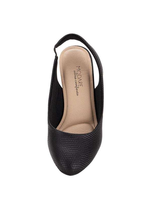 Modare - Sapato Feminino Salto Grosso Modare 7377120 - Preto 5