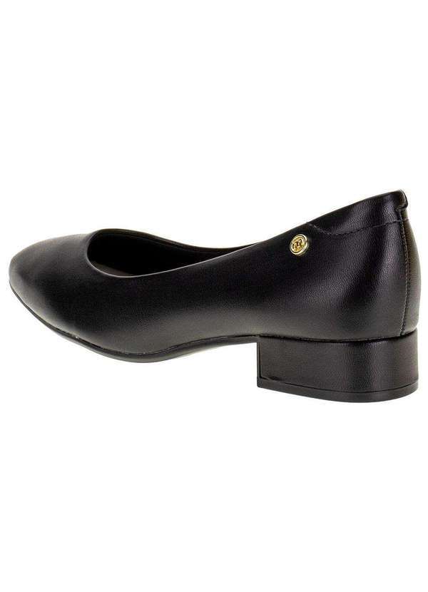 Moleca - Sapato Feminino Salto Grosso Moleca - 5795101 - Preto 3