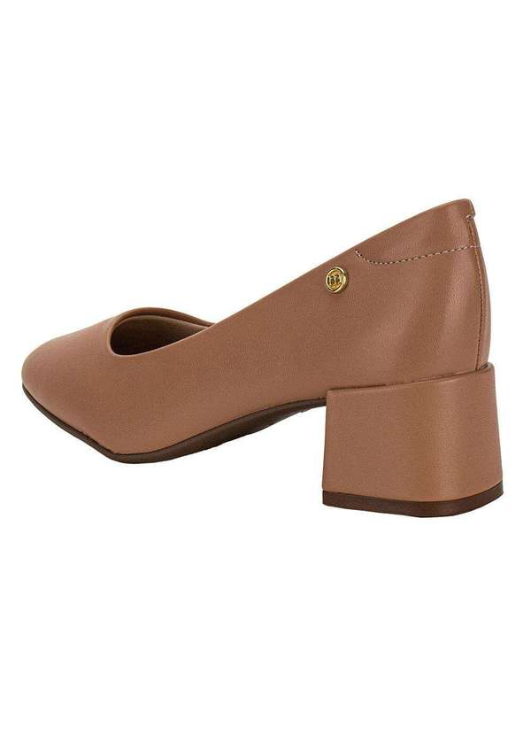 Moleca - Sapato Feminino Salto Grosso Moleca 5822100 - Salmão 3
