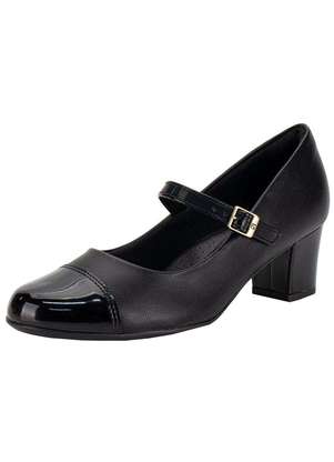 Sapato Feminino Salto Grosso Piccadilly 110185 - PICCADILLY