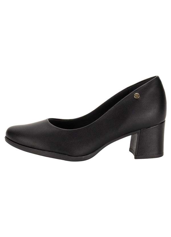 Piccadilly - Sapato Feminino Salto Grosso Piccadilly 654007 - Preto 2