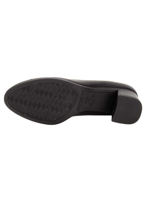 Piccadilly - Sapato Feminino Salto Grosso Piccadilly 654007 - Preto 4