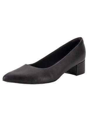 Sapato Feminino Salto Grosso Piccadilly 739015 - PICCADILLY