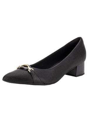 Sapato Feminino Salto Grosso Piccadilly 739064 - PICCADILLY