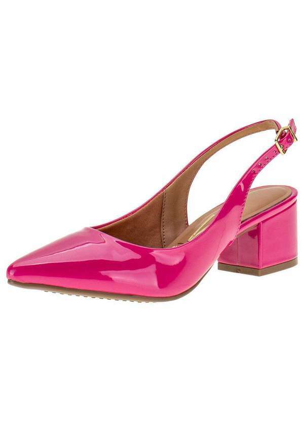 Vizzano - Sapato Feminino Salto Grosso Vizzano - 1220311 - Pink