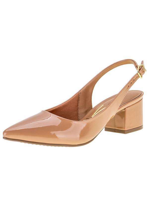 Vizzano - Sapato Feminino Salto Grosso Vizzano - 1220311 - Salmão