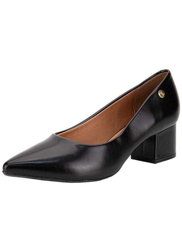 Vizzano - Sapato Feminino Salto Grosso Vizzano 1220315 - Preto