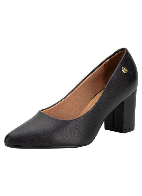Vizzano - Sapato Feminino Salto Grosso Vizzano 1290500 - Preto