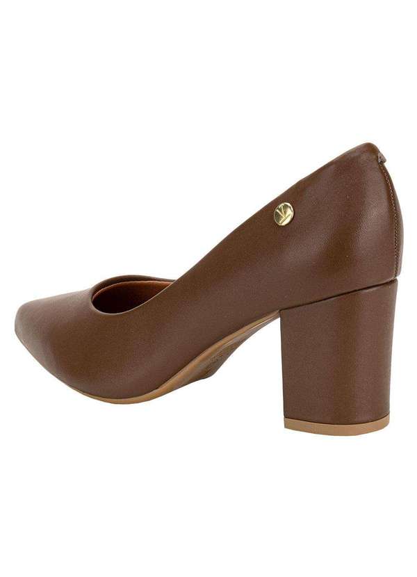 Vizzano - Sapato Feminino Salto Grosso Vizzano 1290500 - Café 3