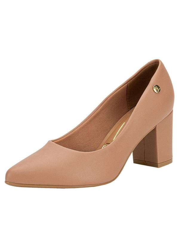 Vizzano - Sapato Feminino Salto Grosso Vizzano 1290500 - Salmão