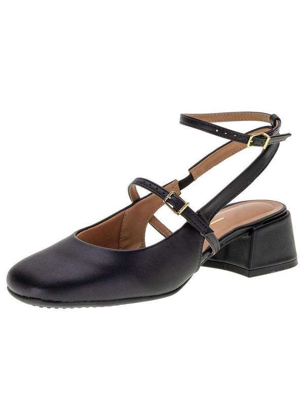 Vizzano - Sapato Feminino Salto Grosso Vizzano 1426101 - Preto