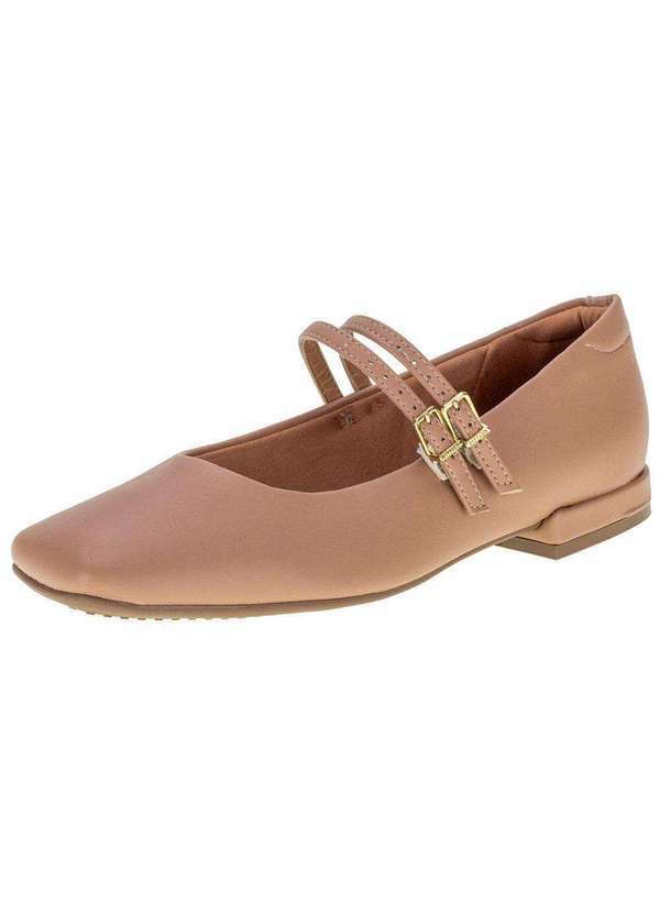 Vizzano - Sapato Feminino Salto Grosso Vizzano 1427102 - Salmão