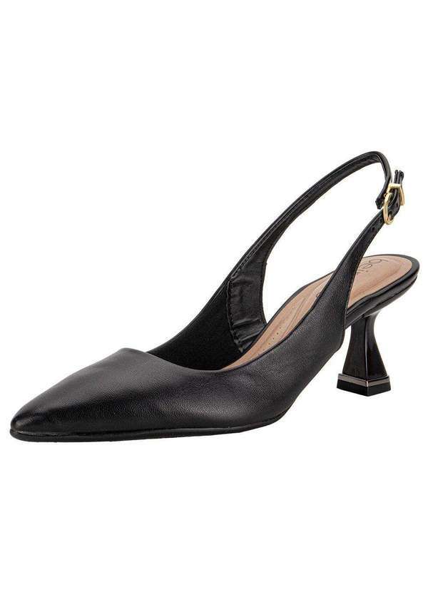 Beira Rio - Sapato Feminino Salto Taça Beira Rio 4322101 - Preto