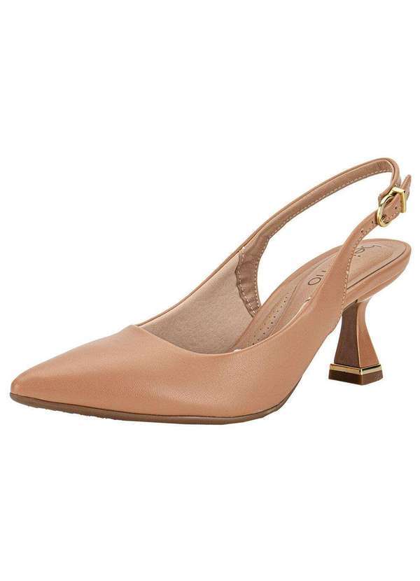 Beira Rio - Sapato Feminino Salto Taça Beira Rio 4322101 - Salmão